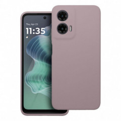 Motorola Moto G35 Hülle Silicone 2mm Sandrosa