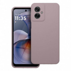 Motorola Moto G55 Hülle Silicone 2mm Sandrosa