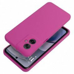 Motorola Moto G55 Hülle Silicone 2mm Rosa