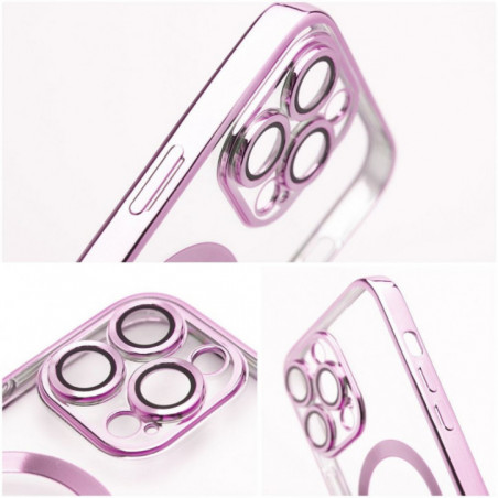 Samsung Galaxy S25 Hülle Electro Mag MagSAFE  Roségold