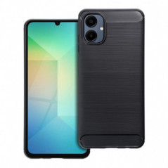 Samsung Galaxy A06 Hülle Carbon Elegant  Schwarz