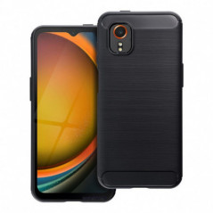Samsung Galaxy Xcover7 Hülle Carbon Elegant  Schwarz