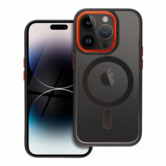 Apple iPhone 14 Pro Hülle Color Edge Mag MagSAFE  Schwarz