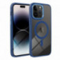 Apple iPhone 16e Hülle Color Edge Mag MagSAFE  Navy blau