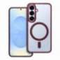 Samsung Galaxy S25 Hülle Matte Mag Cove MagSAFE  Pflaumenrot