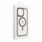 Samsung Galaxy S25 Plus Hülle Matte Mag Cove MagSAFE  Pflaumenrot
