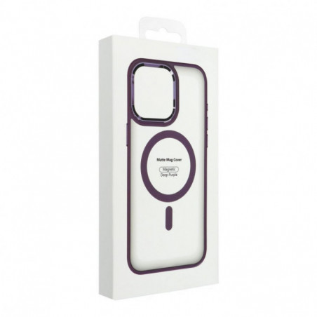 Samsung Galaxy S25 Hülle Matte Mag Cove MagSAFE  Lila (Purple)