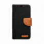 Apple iPhone 16 Book Handytaschen CANVAS Book Schwarz