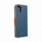 Apple iPhone 16 Book Handytaschen CANVAS Book Navy blau