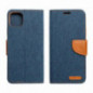 Apple iPhone 16 Book Handytaschen CANVAS Book Navy blau