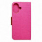 Apple iPhone 16 Book Handytaschen CANVAS Book Rosa