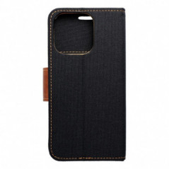 Apple iPhone 16 Pro Book Handytaschen CANVAS Book Schwarz