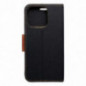 Apple iPhone 16 Pro Book Handytaschen CANVAS Book Schwarz