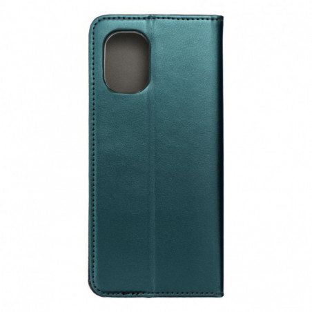 Motorola Moto G55 Book Handytaschen Smart Magneto book Dunkelgrün