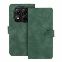 XIAOMI Redmi Note 14 Pro 4G Book Handytaschen TENDER Book Grün