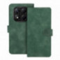 XIAOMI Redmi Note 14 Pro 4G Book Handytaschen TENDER Book Grün