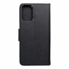 Motorola Moto G35 Brieftaschenetui Fancy Book Schwarz