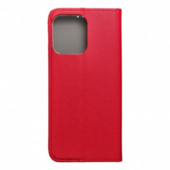 Motorola Moto G75 Book Handytaschen Smart Case Book Rot
