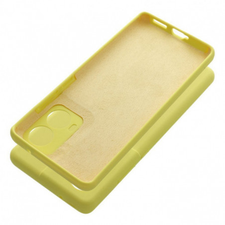 Motorola Moto G85 Hülle Silicone 2mm Zitrone