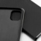 Apple iPhone 17 Pro Max Book Handytaschen LUNA Book Carbon Kohlenstoff-Faser, Elegant  Schwarz