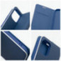Apple iPhone 17 Pro Max Book Handytaschen LUNA Book Carbon Kohlenstoff-Faser, Elegant  Blau
