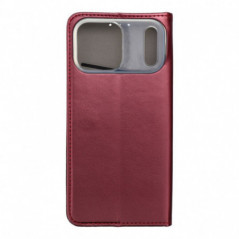 Apple iPhone 17 Pro Max Book Handytaschen Smart Magneto book Burgund