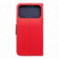 Apple iPhone 17 Pro Max Brieftaschenetui Fancy Book Rot / Marine