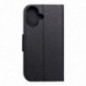 Apple iPhone 17 Brieftaschenetui Fancy Book Schwarz
