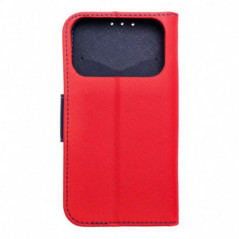 Apple iPhone 17 Pro Brieftaschenetui Fancy Book Rot / Marine