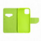Apple iPhone 17 Pro Max Brieftaschenetui Fancy Book Marine / Limette