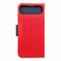 Apple iPhone 17 Air Brieftaschenetui Fancy Book Rot / Marine