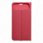 Apple iPhone 17 Air Book Handytaschen LUNA Book Carbon Kohlenstoff-Faser, Elegant  Rot