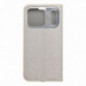 Apple iPhone 17 Pro Book Handytaschen LUNA Book Gold Elegant  Silber