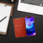 Apple iPhone 17 Pro Max Book Handytaschen LUNA Book Gold Elegant  Rot