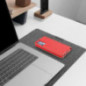 Apple iPhone 17 Pro Max Book Handytaschen LUNA Book Gold Elegant  Rot
