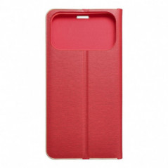 Apple iPhone 17 Pro Max Book Handytaschen LUNA Book Gold Elegant  Rot