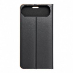 Apple iPhone 17 Air Book Handytaschen LUNA Book Gold Elegant  Schwarz