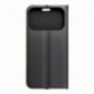 Apple iPhone 17 Pro Book Handytaschen LUNA Book Gold Elegant  Schwarz