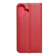 Apple iPhone 17 Book Handytaschen LUNA Book Gold Elegant  Rot