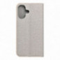 Apple iPhone 17 Book Handytaschen LUNA Book Gold Elegant  Silber