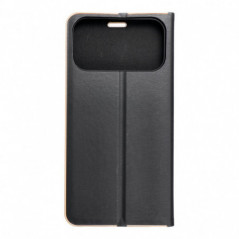 Apple iPhone 17 Pro Max Book Handytaschen LUNA Book Gold Elegant  Schwarz
