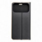 Apple iPhone 17 Pro Max Book Handytaschen LUNA Book Gold Elegant  Schwarz