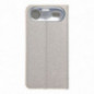 Apple iPhone 17 Air Book Handytaschen LUNA Book Gold Elegant  Silber