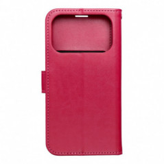 Apple iPhone 17 Pro Book Handytaschen MEZZO Book Magenta