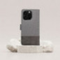 Apple iPhone 17 Book Handytaschen GOMMA Elegant  Grau