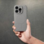 Apple iPhone 17 Pro Hülle Silicone Mag Cover MagSAFE  Titan