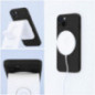 Apple iPhone 17 Air Hülle Silicone Mag Cover MagSAFE  Schwarz