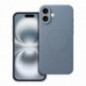Apple iPhone 17 Air Hülle Silicone Mag Cover MagSAFE  Hellblau