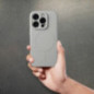 Apple iPhone 17 Pro Hülle Silicone Mag Cover MagSAFE  Titan