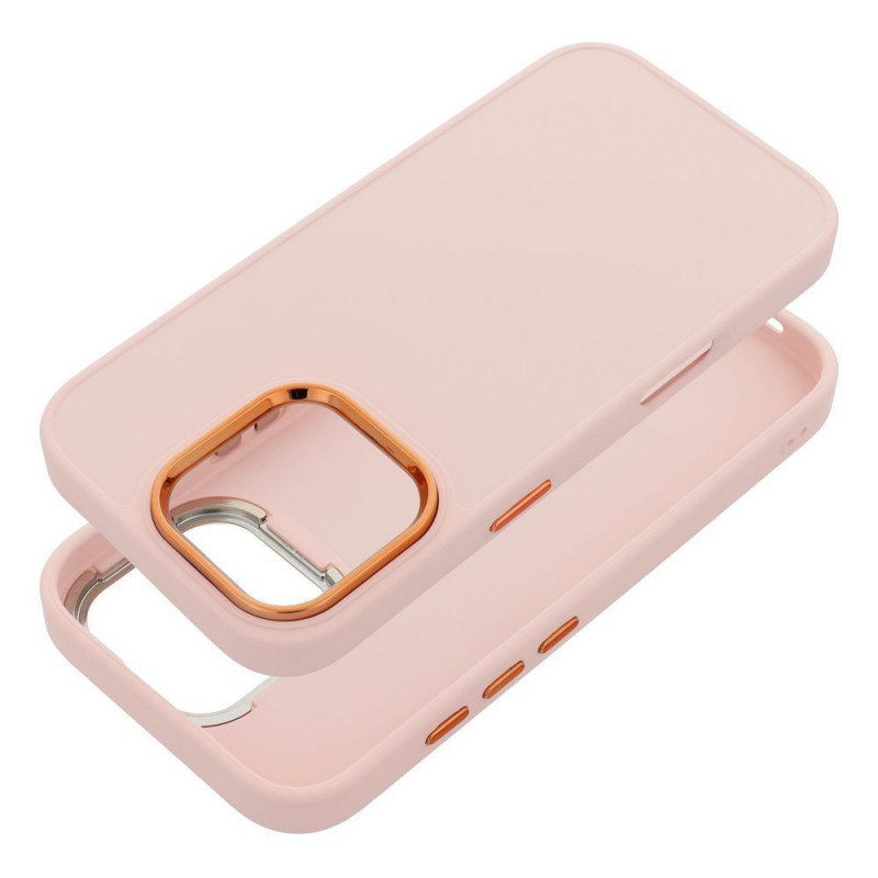 Apple iPhone 17 Air Hülle FRAME Elegant  Puderrosa
